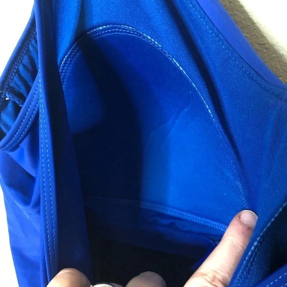 NWT Nicole Miller Criss Cross Swimsuit 2X - Picture 8 of 9